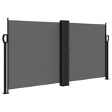 BIDAXL Windshield utdragbar 120x1000 cm Anthracite