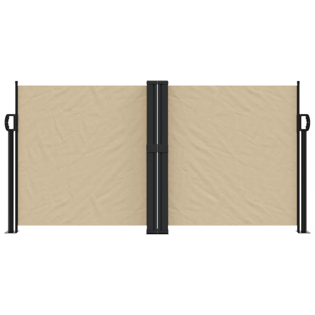 Parabrisas Vidaxl extensible 120x1000 cm beige