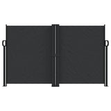 VidaXL Windshield Extendable 140x1000 cm Black