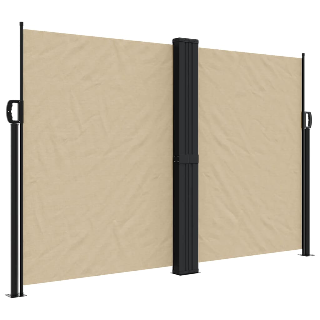 Vidaxl Windshield utvidbar 160x1000 cm beige