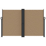 Vidaxl Windshield utvidbar 160x1000 cm taupe