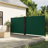 Vidaxl windshield Extendable 160x1000 cm dark green