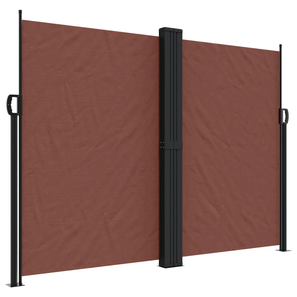 VidaXL Windshield Extendable 180x1000 cm Brown