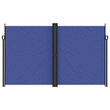 Pare-brise vidaxl extensible 200x1000 cm bleu