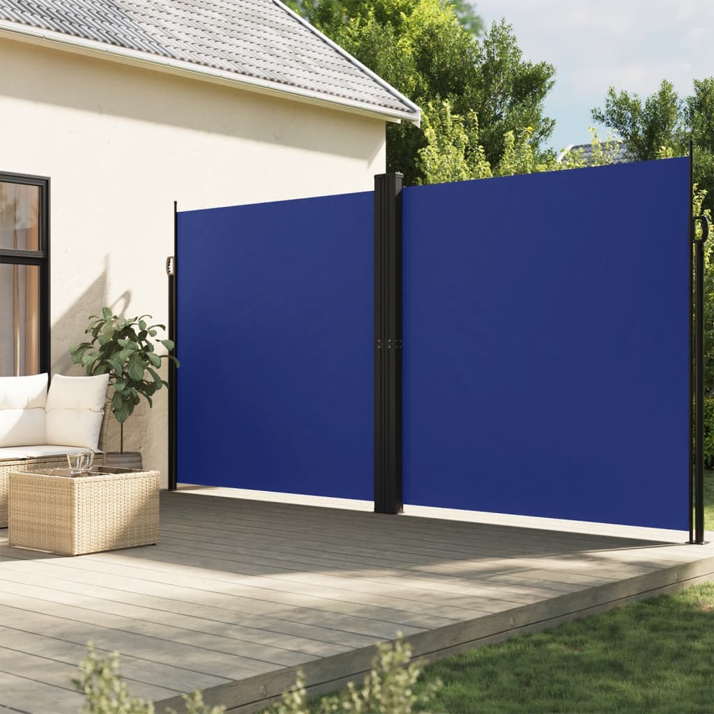 Vidaxl Parature estendibile 200x1000 cm blu