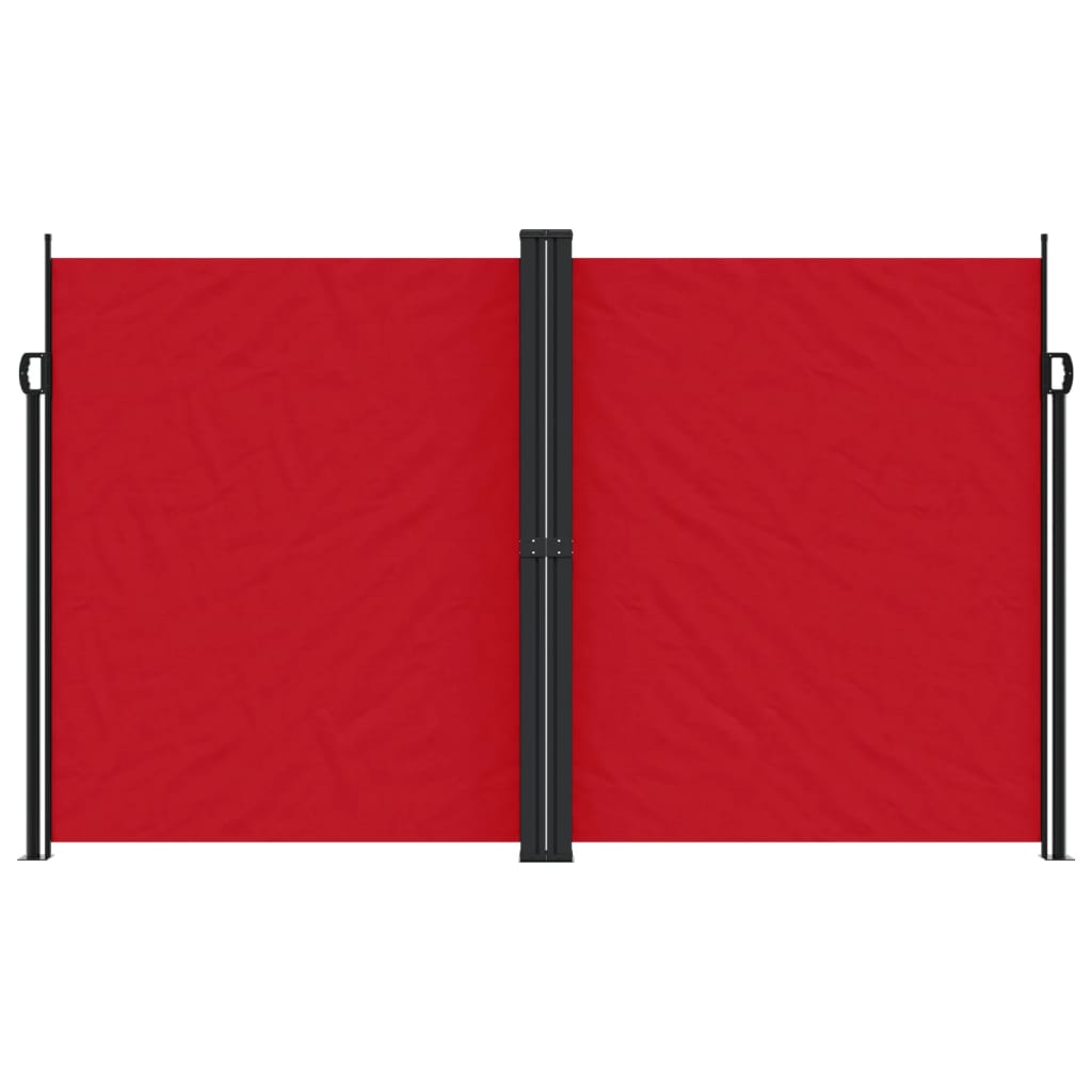 Pare-brise vidaxl extensible 200x1000 cm rouge