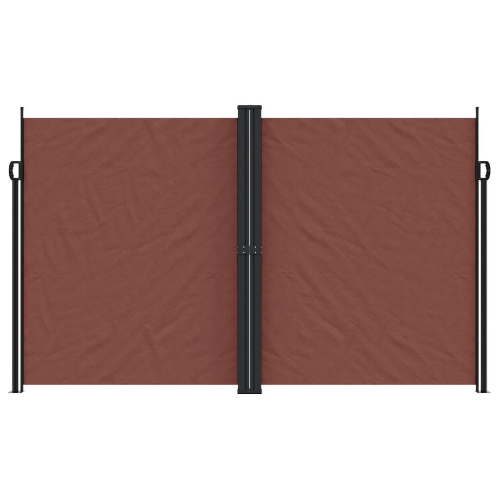 VidaXL Windshield Extendable 200x1000 cm brown