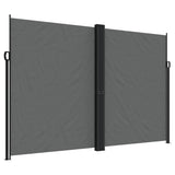 VidaXL Windshield Extendable 220x1000 cm Anthracite -colored