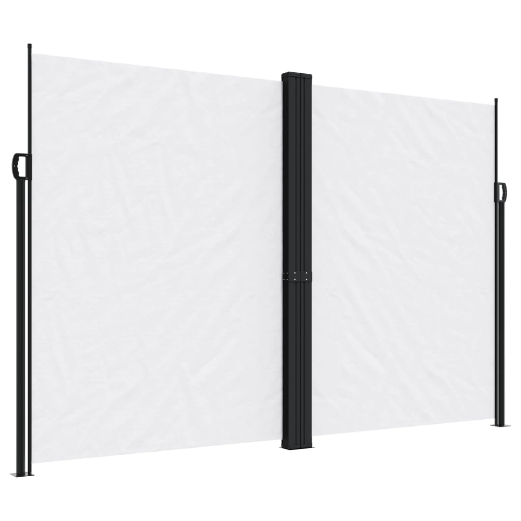 Pare-brise Vidaxl extensible 220x1000 cm blanc