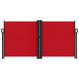 VidaXL Windscherm uittrekbaar 120x1200 cm rood