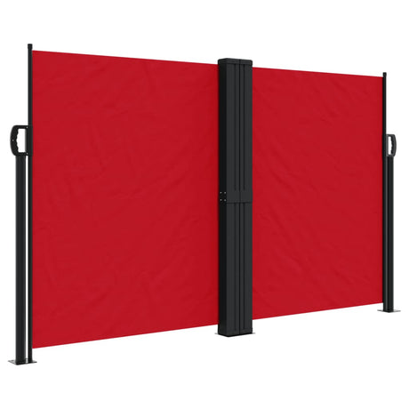 VidaXL Windscherm uittrekbaar 140x1200 cm rood