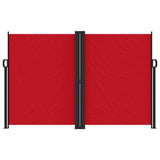 Vidaxl windscherm uittrekbaar 160x1200 cm rood