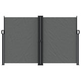 Pare-brise Vidaxl extensible 160x1200 cm anthracite -colored