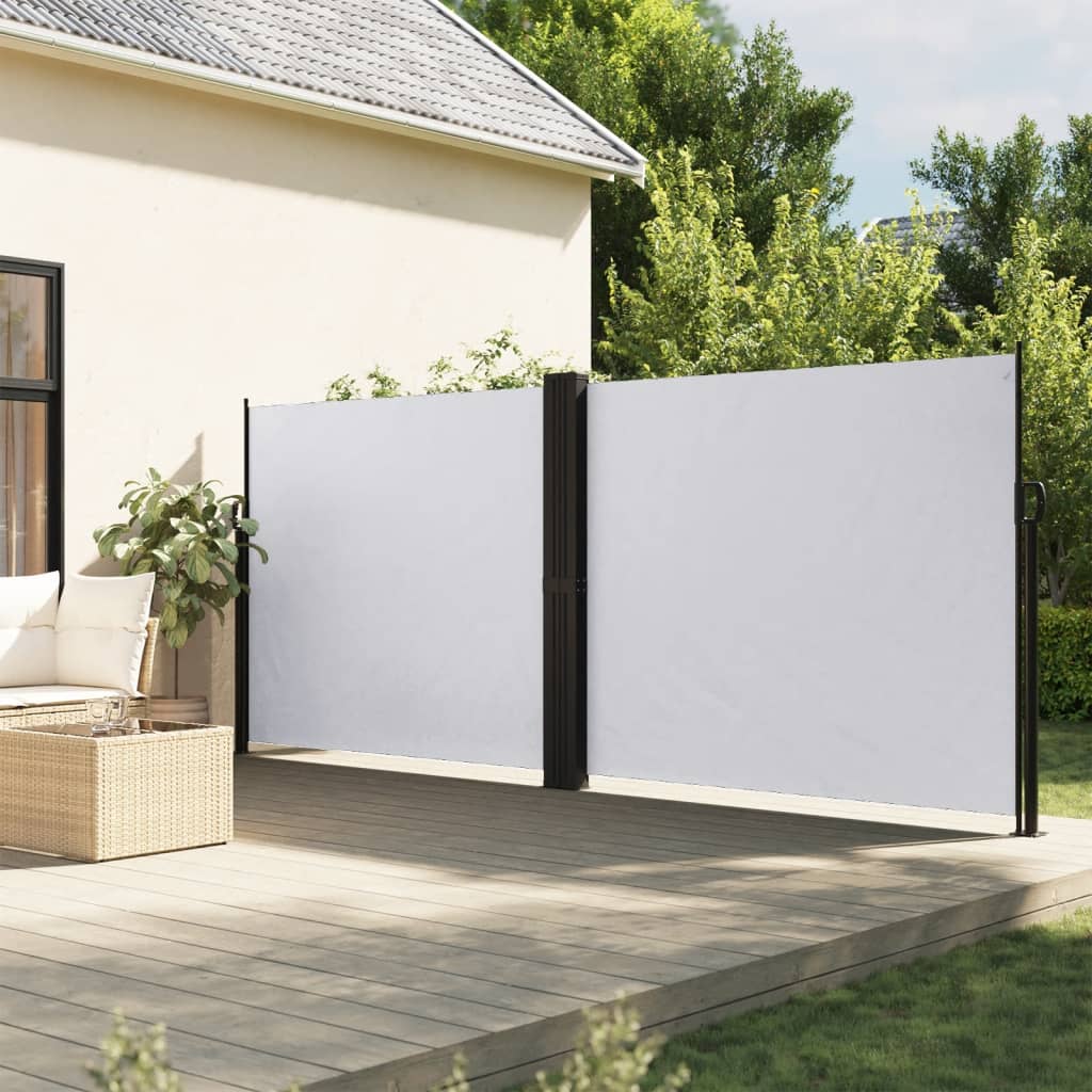 VIDAXL Parature estendibile 160x1200 cm bianco