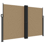 Vidaxl Windshield utvidbar 160x1200 cm taupe