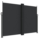 Pare-brise Vidaxl extensible 180x1200 cm noir