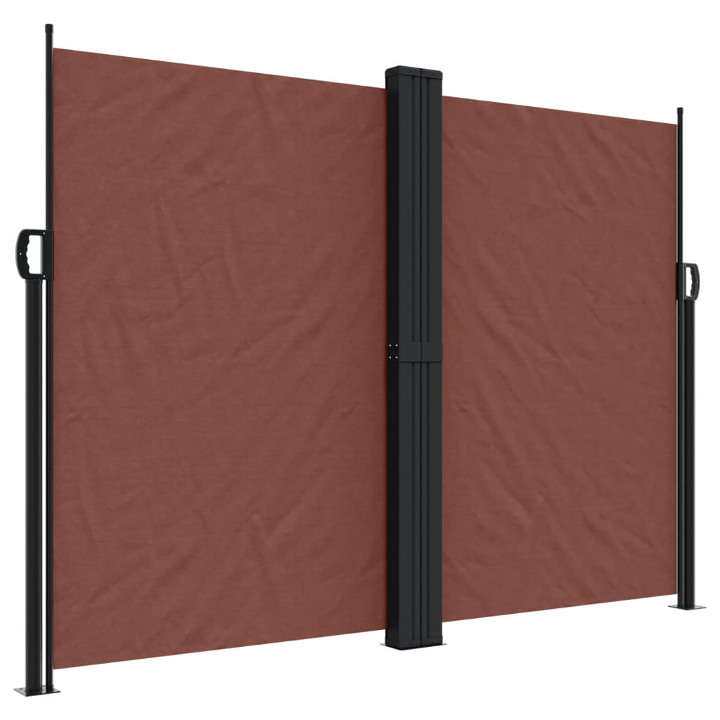 Vidaxl Garden Screen Extendable 180x1200 cm Brown