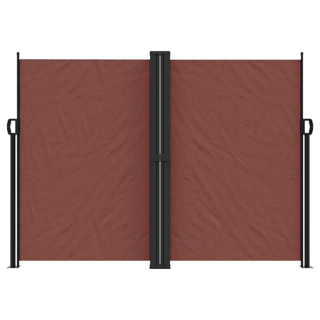 Vidaxl Garden Screen utvidbar 180x1200 cm brun