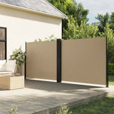 VidaXL Windscherm uittrekbaar 180x1200 cm beige