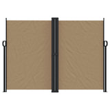 Vidaxl Windshield verlängert 180x1200 cm Taupe