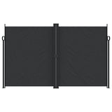 Vidaxl Garden Screen Extendable 200x1200 cm svart