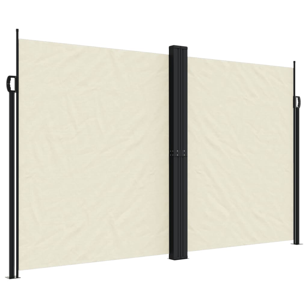 Vidaxl Garden Screen Extendable 200x1200 cm Cream -Colored