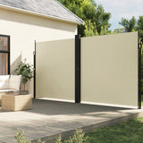 Vidaxl Garden Screen Extendable 200x1200 cm Cream -Colored