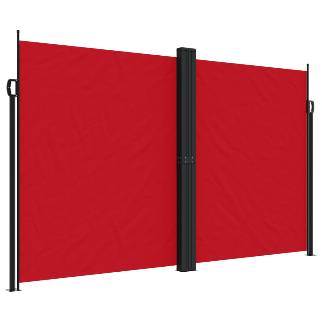 Vidaxl Garden Screen rozšířitelný 200x1200 cm červená