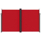 Vidaxl tuinscherm uittrekbaar 200x1200 cm rood