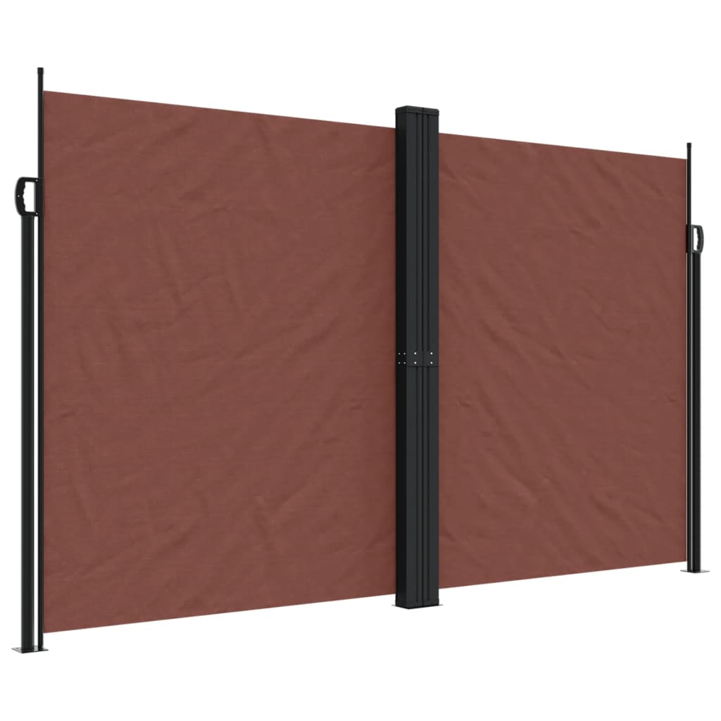 Vidaxl Garden Screen Extendable 200x1200 cm Brown