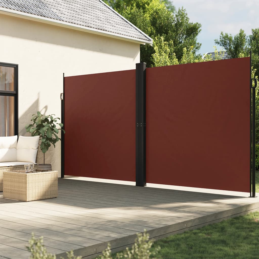 Vidaxl Garden Screen rozszerzony 200x1200 cm brąz