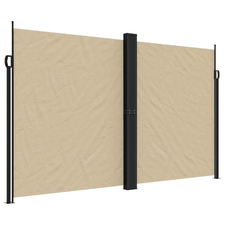 VidaXL Windscherm uittrekbaar 200x1200 cm beige