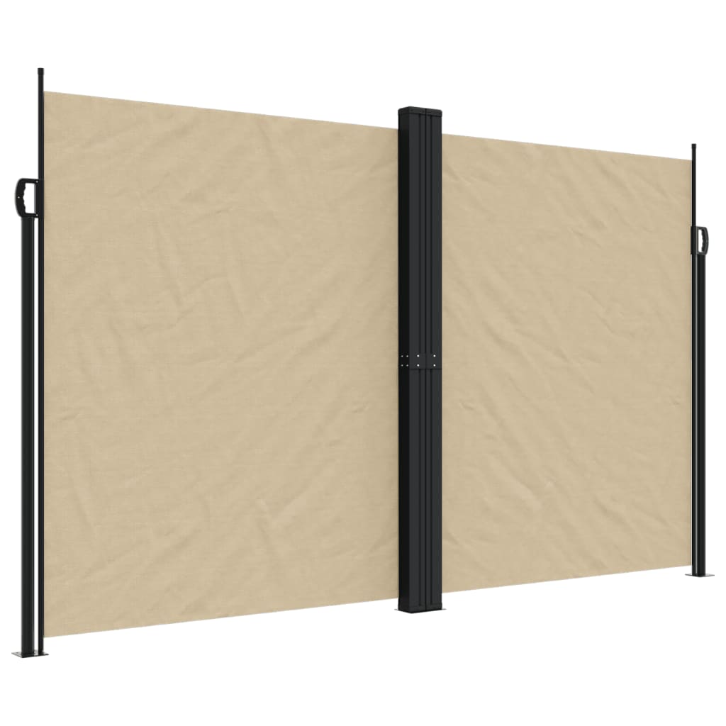 Vidaxl Windshield utvidbar 200x1200 cm beige