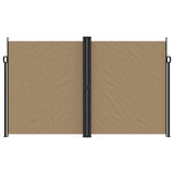 VidaXL Windshield Extendable 200x1200 cm Taupe