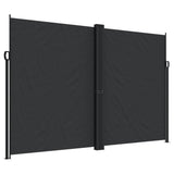 Vidaxl Garden Screen utvidbar 220x1200 cm svart