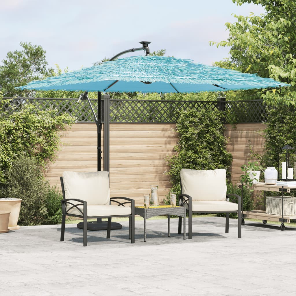 VIDAXL -Parasol mit Stahlpol 269x269x235 cm Blau