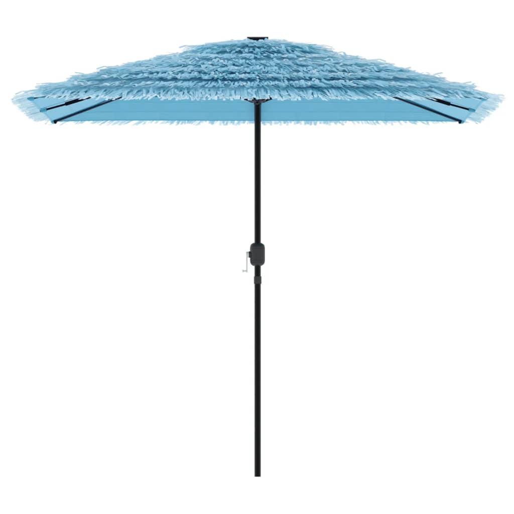 Vidaxl parasol s ocelovým pólem 248x248x248 cm modrá