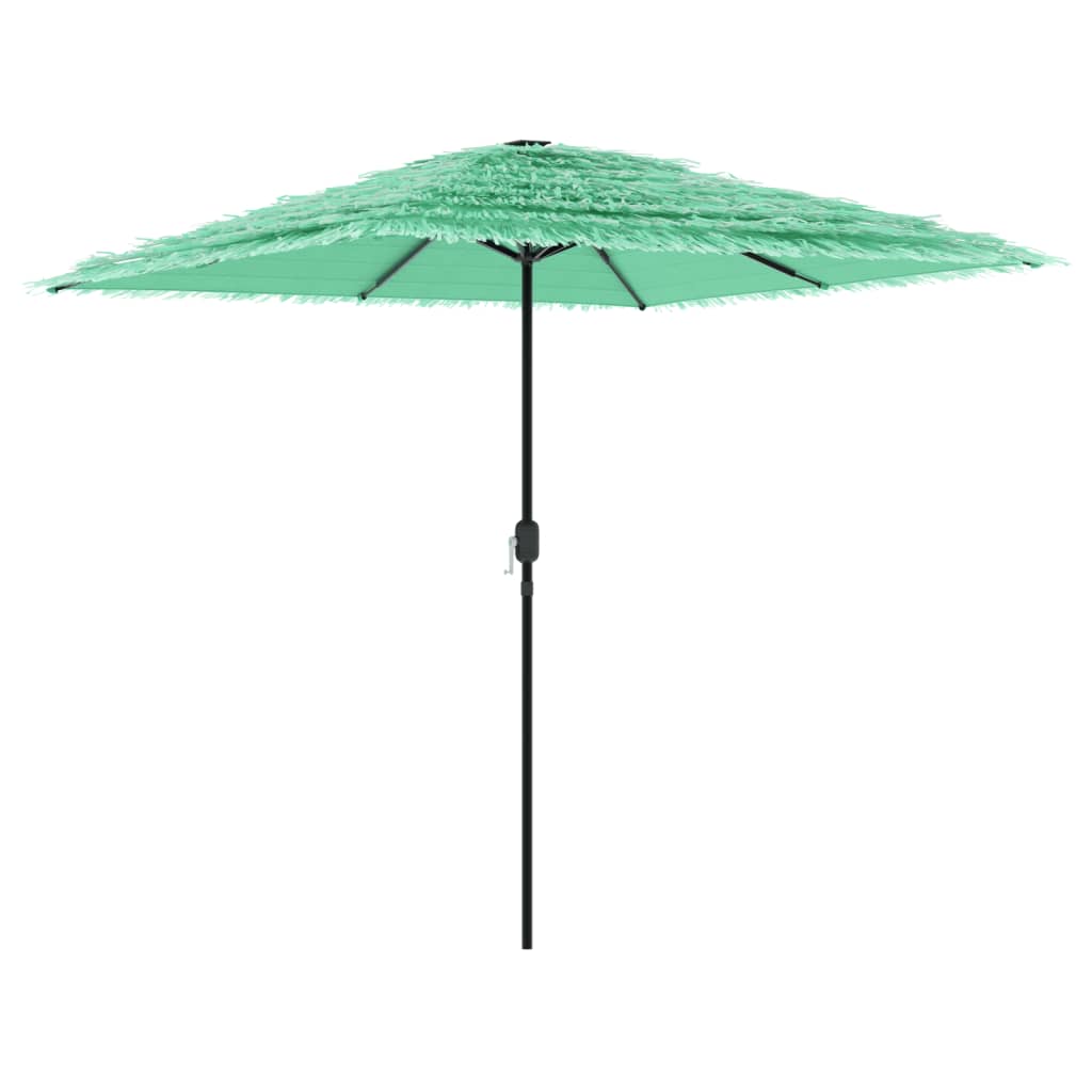 VIDAXL -Parasol mit Stahlpol 248x248x248 cm Grün