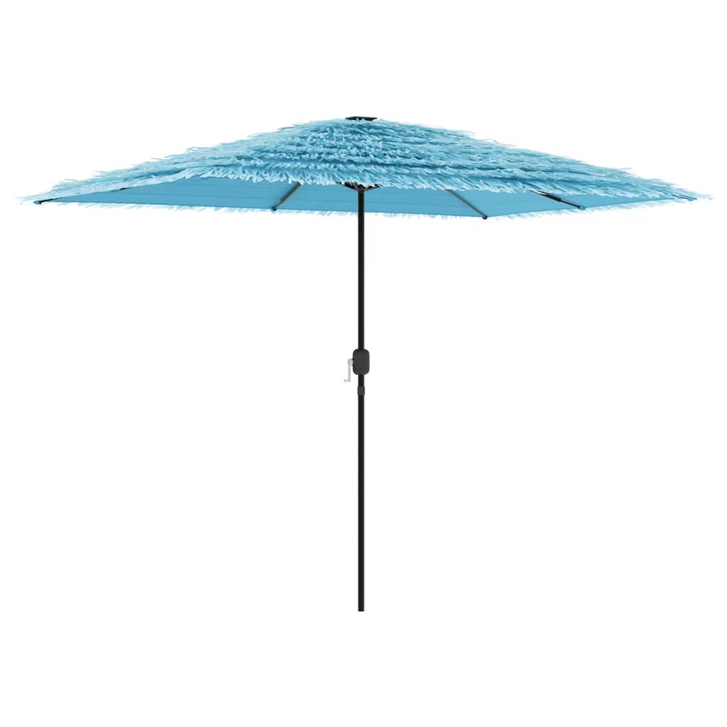 Vidaxl Parasol med stålstang 300x200x250 cm blå