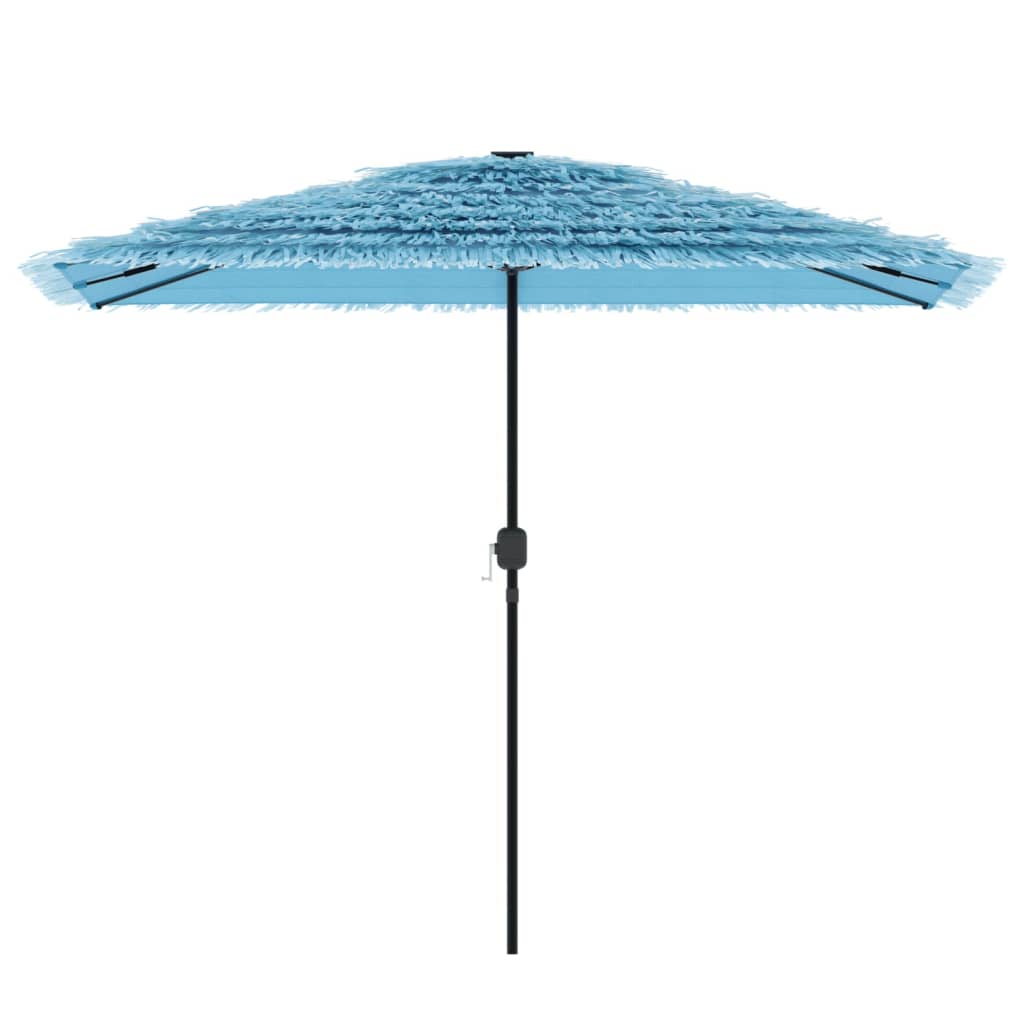 Vidaxl Parasol con palo in acciaio 300x200x250 cm blu