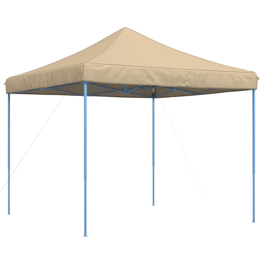 Vidaxl PartyTent Składane wyskakujące okienko 292x292x315 cm beige