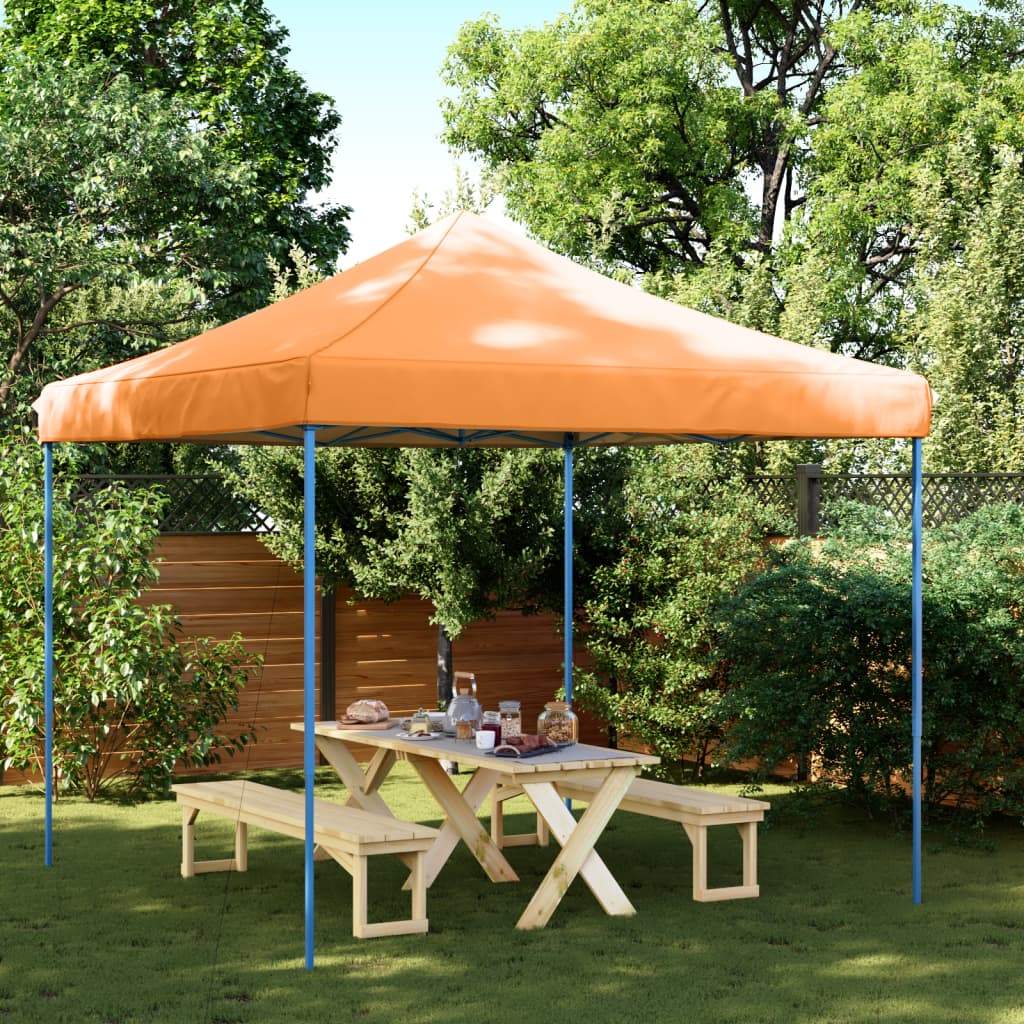 Vidaxl sprousam klappbar Pop-up 292x292x315 cm orange