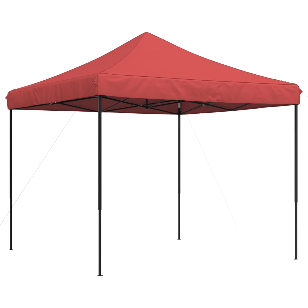 Vidaxl PartyTent sammenleggbar pop-up 292x292x315 cm Bordeaux rød