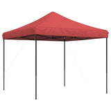 Vidaxl Parttent Foldbar pop-up 292x292x315 cm Bordeaux rød