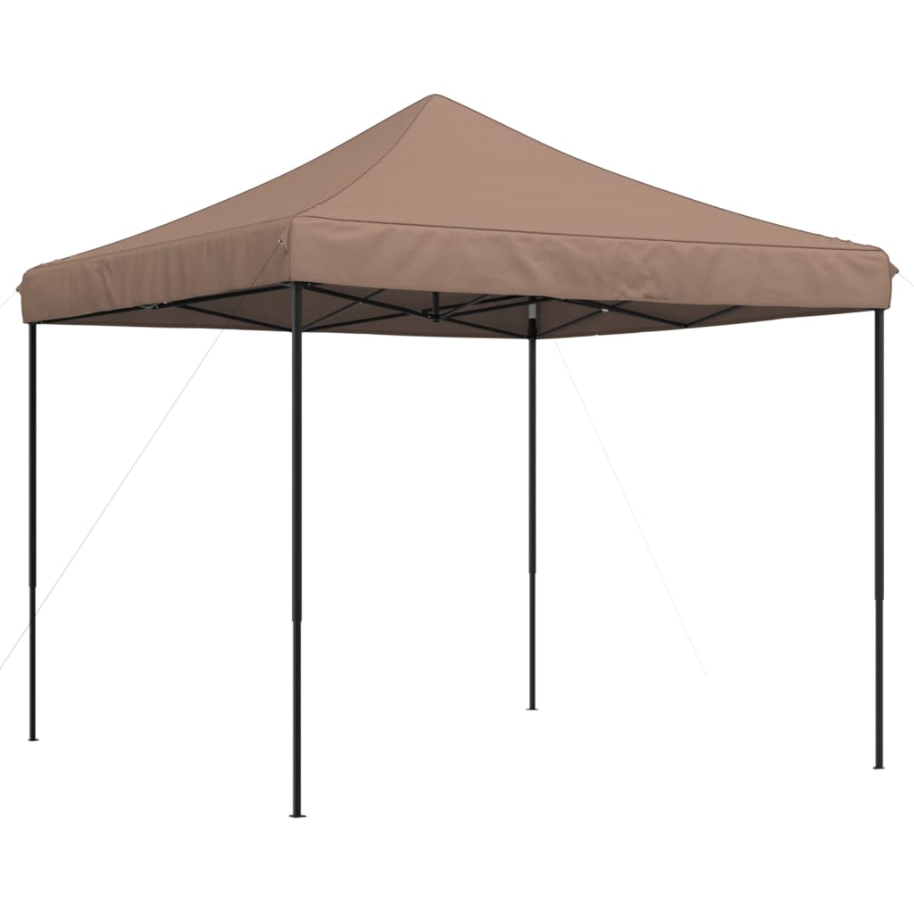 Vidaxl Partytent flappbar Pop-up 292x292x315 cm Brown