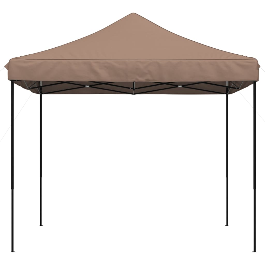 Vidaxl PartyTent Składane wyskakujące okienko 292x292x315 cm brąz