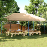 Vidaxl PartyTent Pop-up pieghevole 580x292x315 cm beige