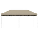 Vidaxl PartyTent foldbar pop-up 580x292x315 cm taupe