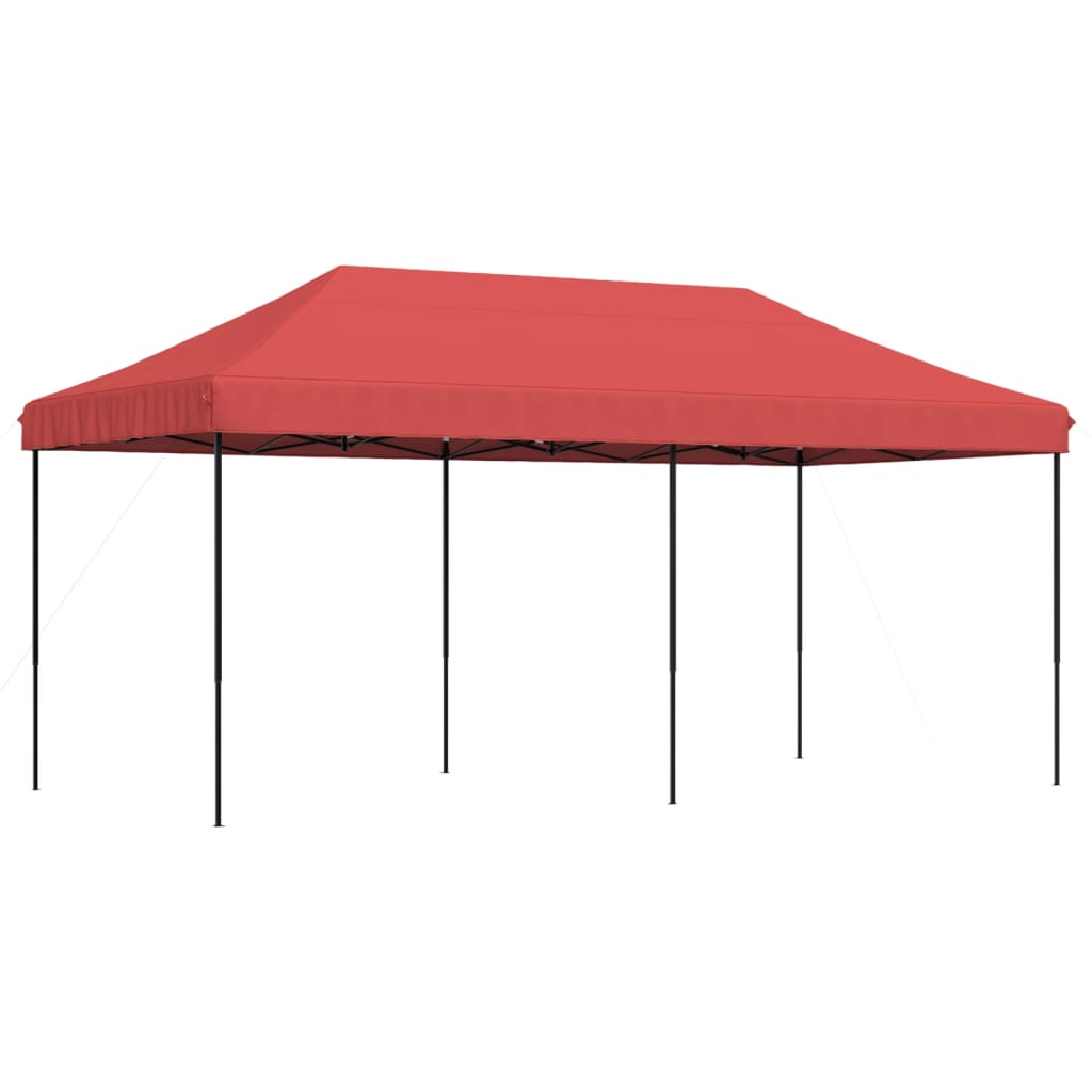 Vidaxl PartyTent Foldbar Pop-Up 580x292x315 cm Bordeaux Red