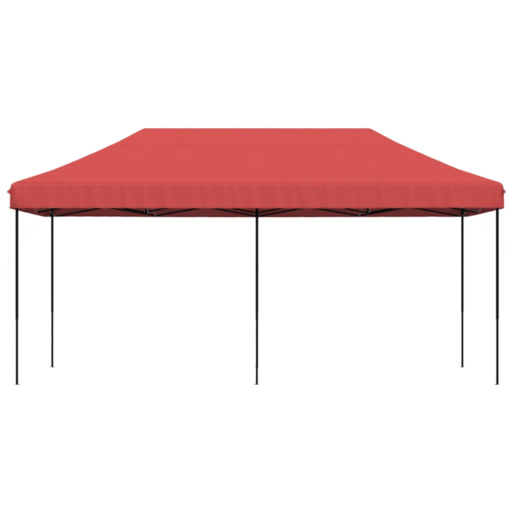 Vidaxl Partytent Foldable Popup 580x292x315 cm Bordeaux rot